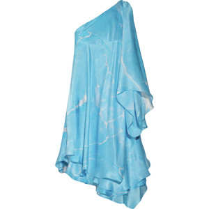 kep töreni için tek omuz elbiseler