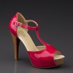 Chic & Pink by Bambiler 2019 yılında en havalısı 13 Nar Çiçeği Rugan Ayakkabı