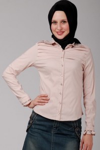 kolları süslü gömlek modelleri