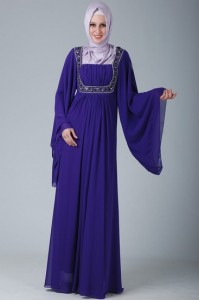 tesettürlü abiye elbise modelleri 2012
