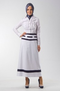 armine denizci desenli etek