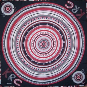 lacivert twill ipek eşarp