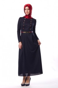2013 tesettürlü elbiseler
