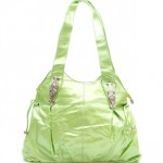 neon yeşili çanta