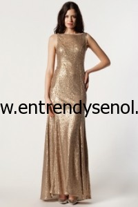 dore simli sırt dekolteli mezuniyet elbiseleri