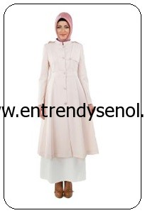 2014 armine giyim tesettür kıyafetleri 4Y7537 PUDRA 1