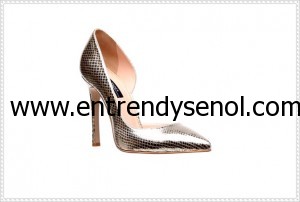 en trend altın rengi gold dore stilleto ayakkabı modelleri ve fiyatları 299.94 TL