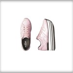 Hogan Ayakkabı Çanta 2015 2016 Sonbahar Koleksiyonu 12 H222 patent pink sneakers