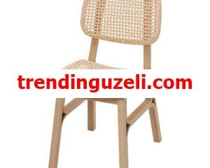 ikinci el IKEA VOXLOV bambu ahsap sandalye 1