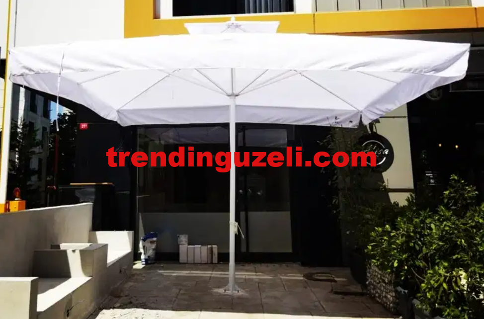 IKINCI EL BAHCE SEMSIYESI CAFE RESTORAN ICIN 2