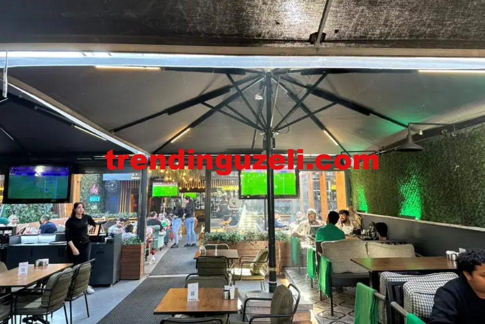 IKINCI EL BAHCE SEMSIYESI CAFE RESTORAN ICIN 3