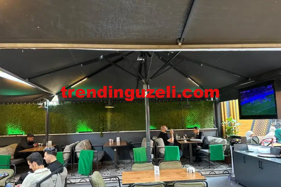 IKINCI EL BAHCE SEMSIYESI CAFE RESTORAN ICIN 4