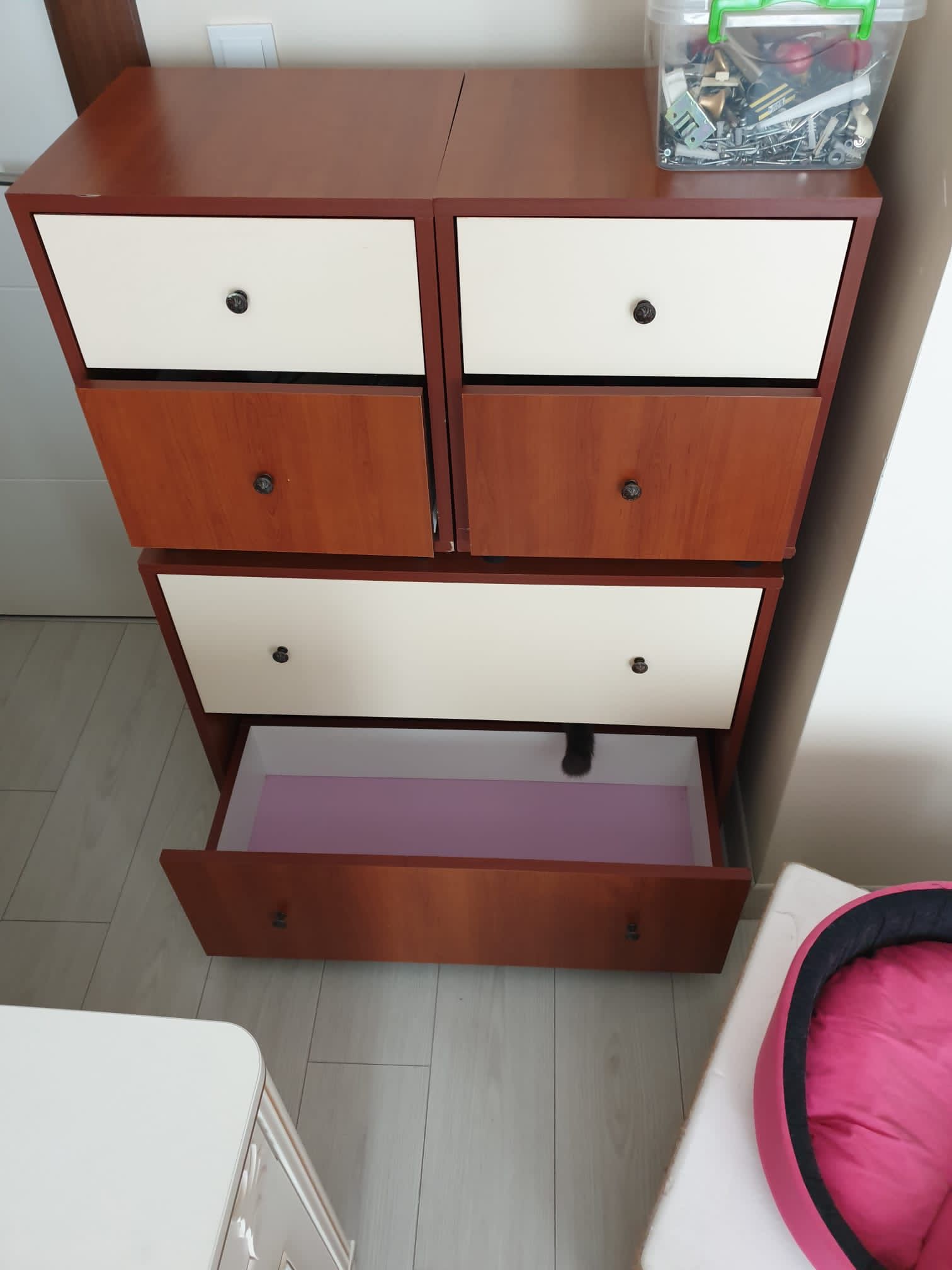 İKİNCİ EL İKEA ŞİFONYER tasarımı ile Ikea hemnes mobilya model