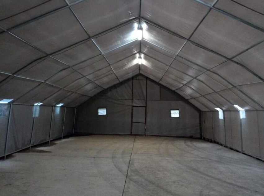 genis buyuk depo icin su gecirmez cadir 2