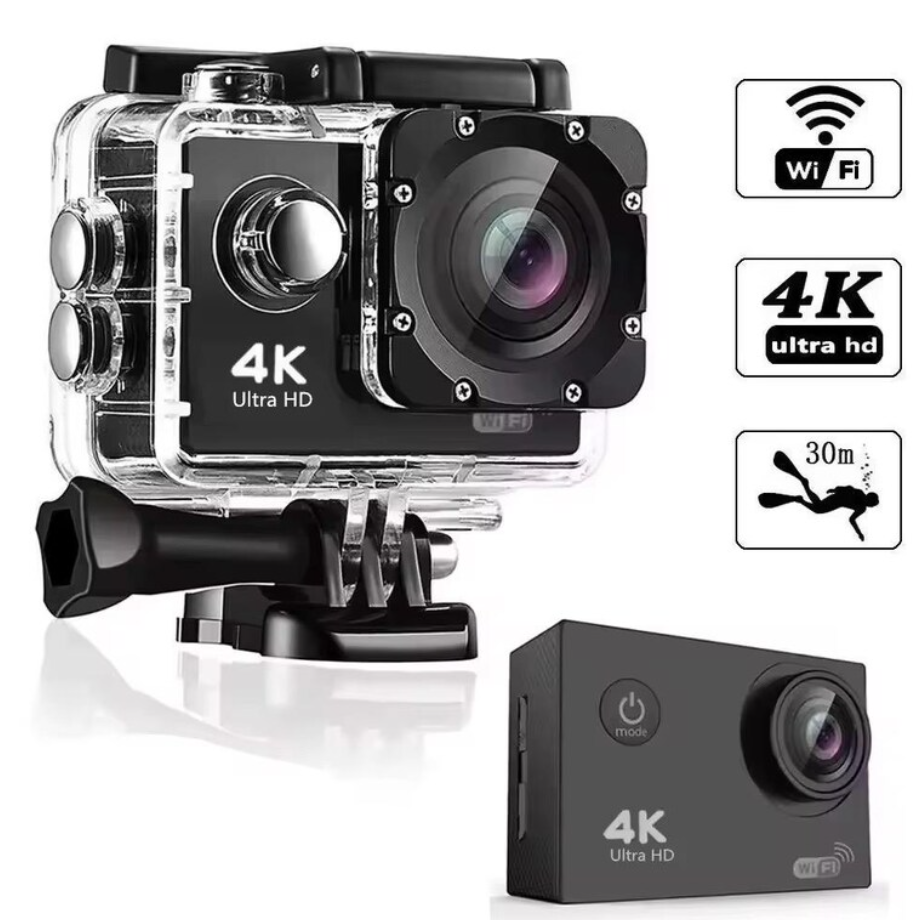 Kask Kamerasi 16MP Ultra Hd Wifi Aksiyon Kamerasi 1